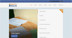 Desktop Screenshot of identitymalta.com